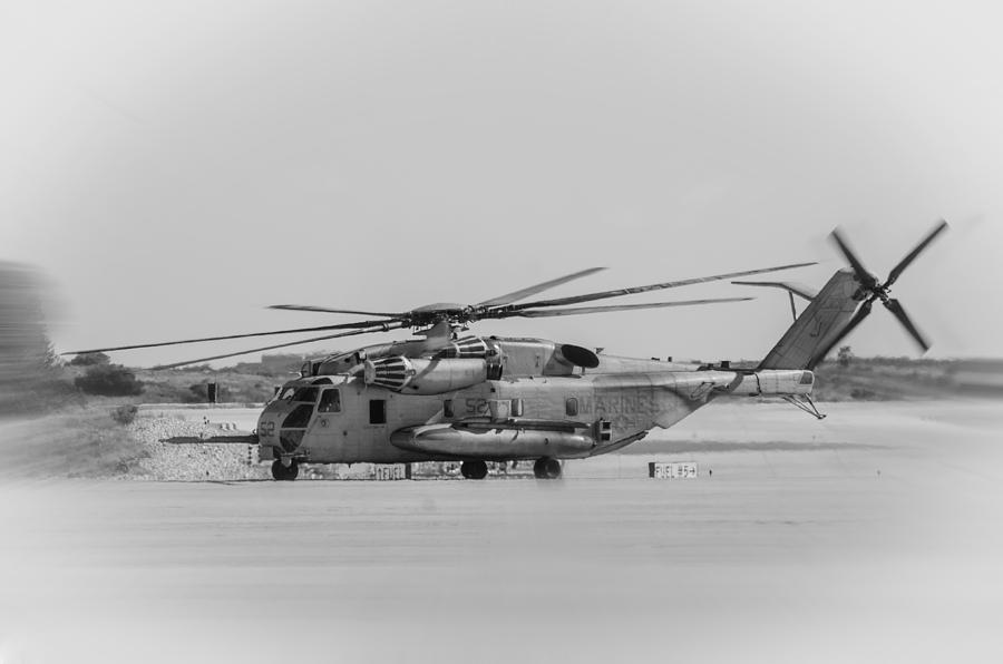 CH-53 Super Stallion  01 Photograph by Susan McMenamin