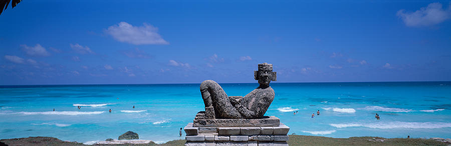 Chac Mool Altar, Cancun, Mexico Photograph by Panoramic Images