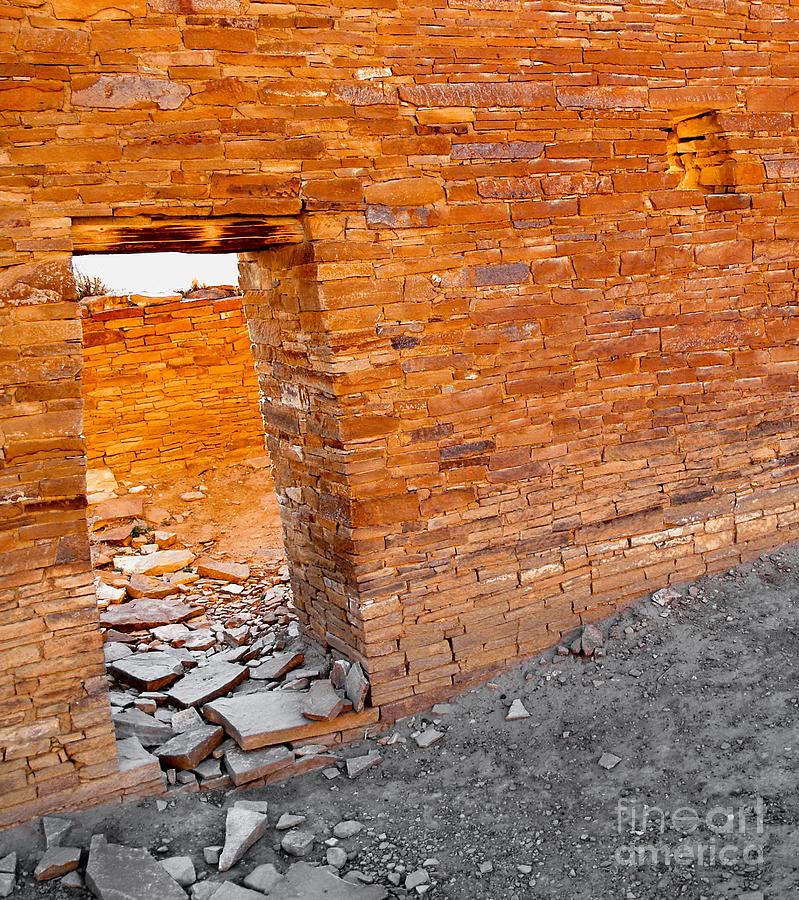 Chaco Canyon Entrance 3 Digital Art by Tim Richards