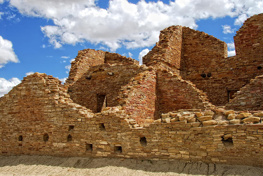 Chaco Great House Photograph by Ghostwinds Photography