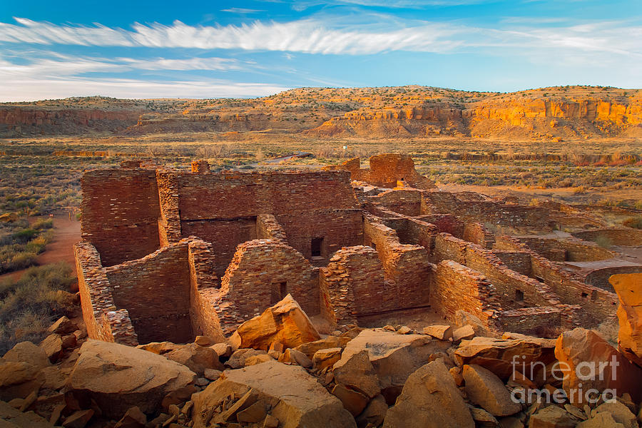 Architecture Photograph - Chaco Ruins Number 2 by Inge Johnsson