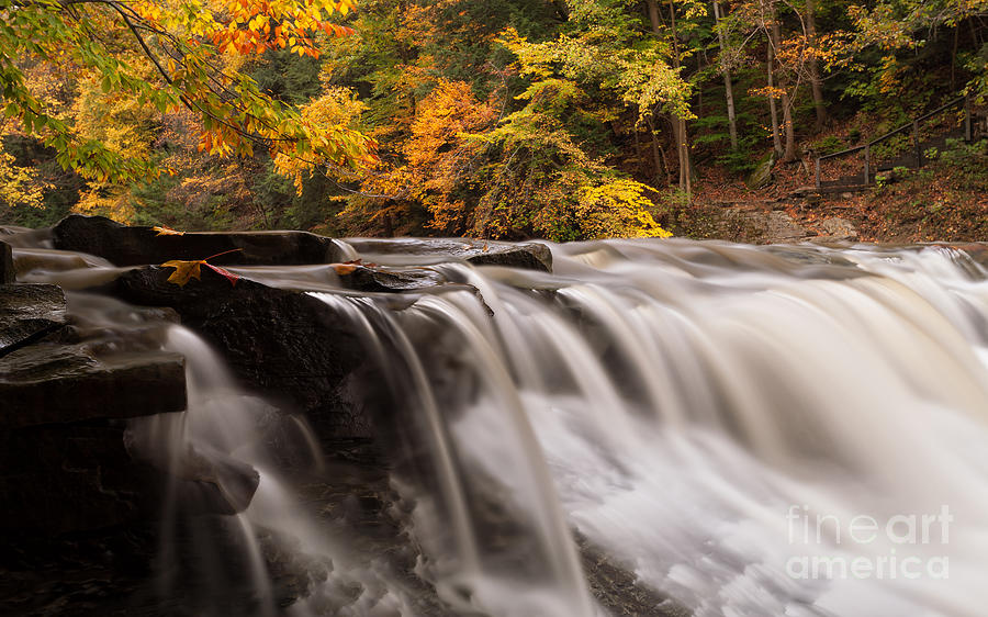 Waterfall Photograph - Chagrin River Falls by Joshua Clark Waterfall Photograph - Chagrin River Falls by Joshua Clark
