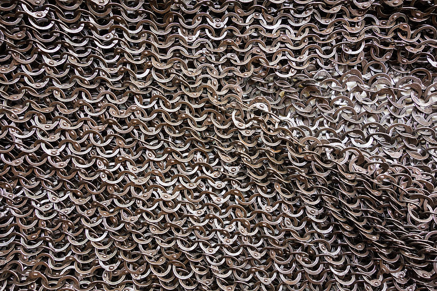 Chain armor detail Photograph by Matthias Hauser