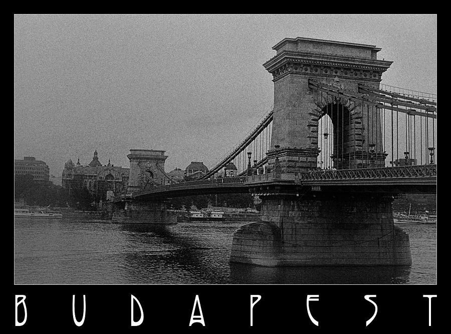 Chain Bridge Budapest Photograph by Weston Westmoreland