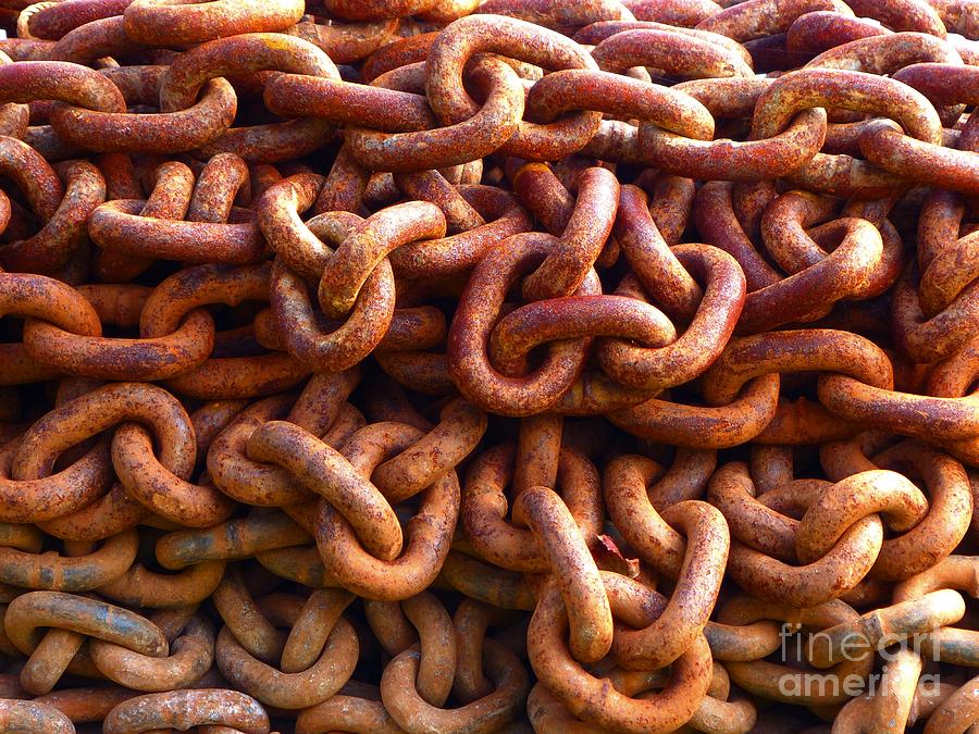 Chain Photograph - Chain by Christine Stack Chain Photograph - Chain by Christine Stack