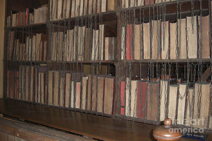 Chained Library at Hereford Cathedral Photograph by Deborah Smolinske