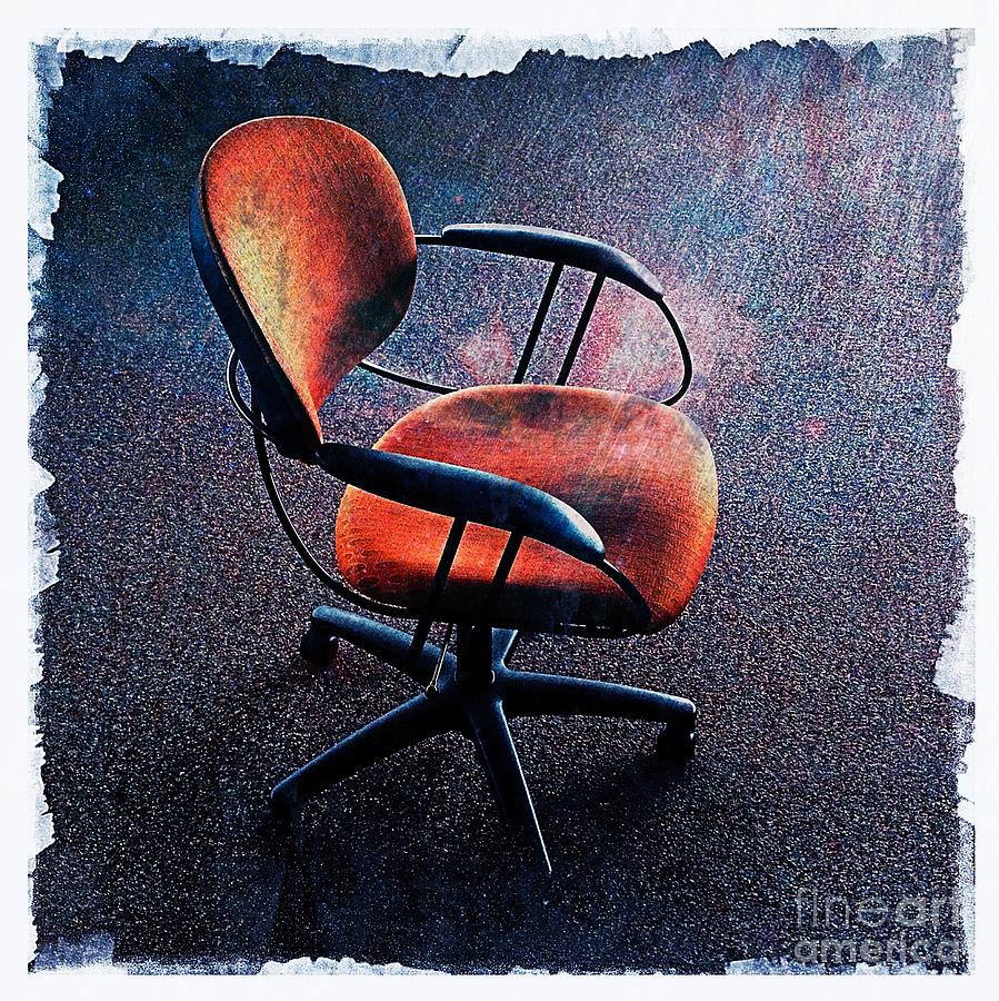 Vintage Photograph - Chair 3 by Perry Webster