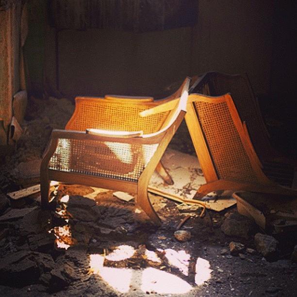 Chair. #letsrestoregreatness Photograph by Thomas Jefferson Tower