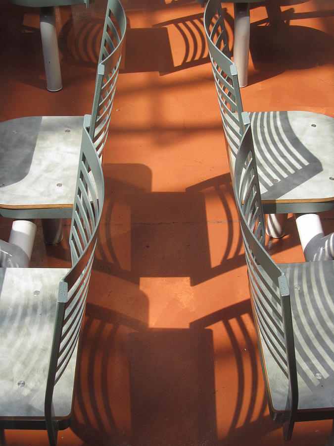Chair Patterns Photograph by Alfred Ng