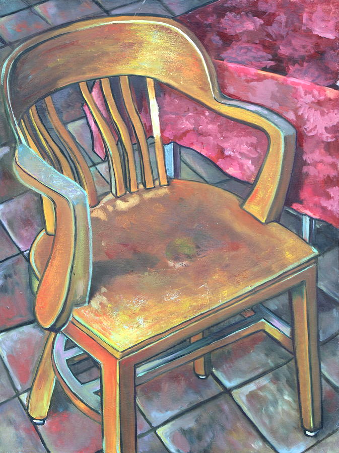Chair Study Painting by Whitney Palmer