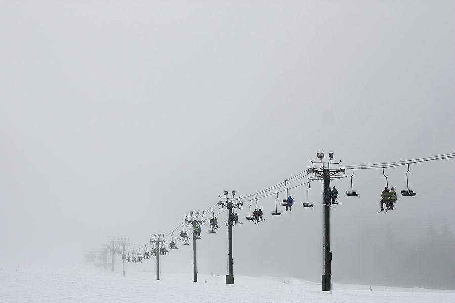 Chairlift Photograph by Angie McCullagh Fine Art America