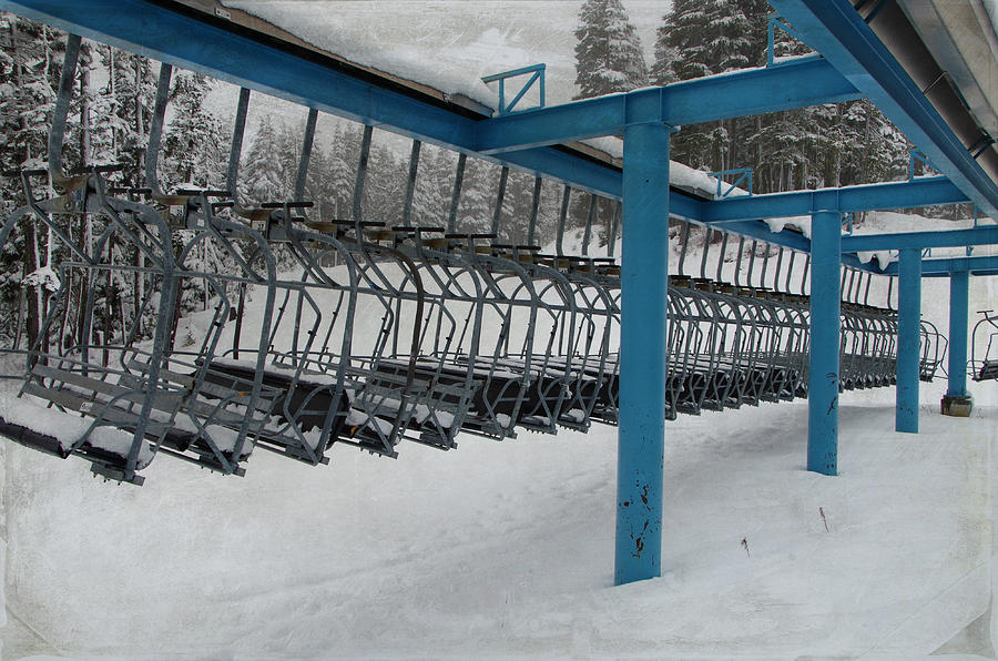 Chairlifts Photograph by Marilyn Wilson
