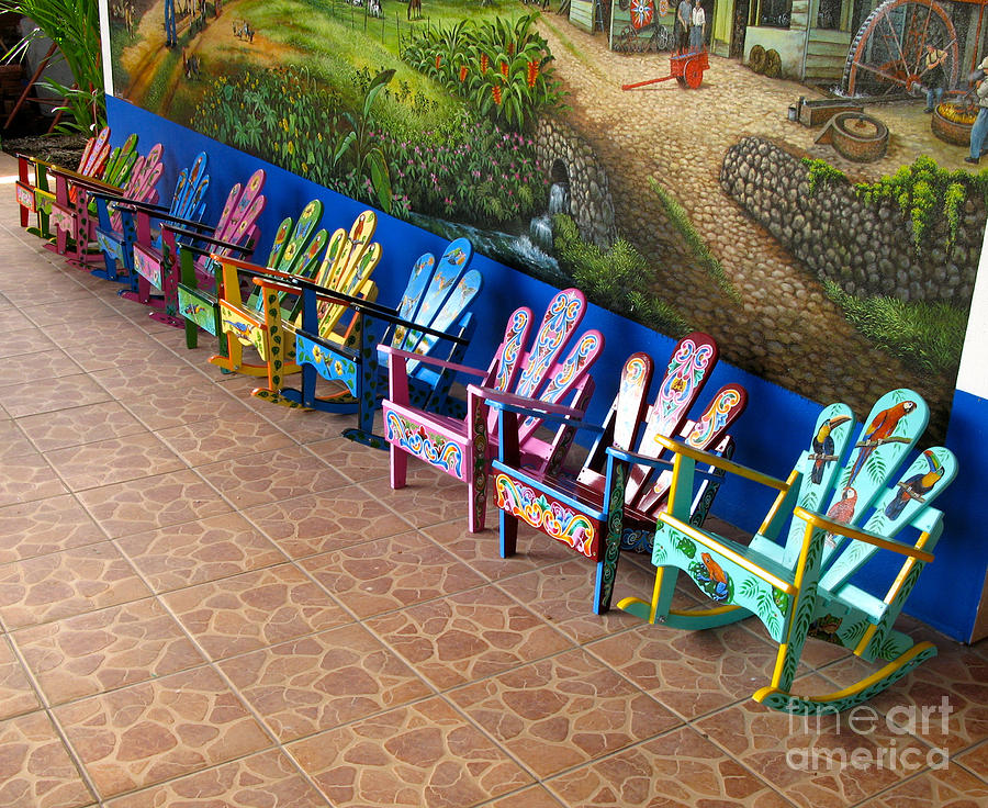 Chairs of Costa Rica Photograph by Don Kenworthy