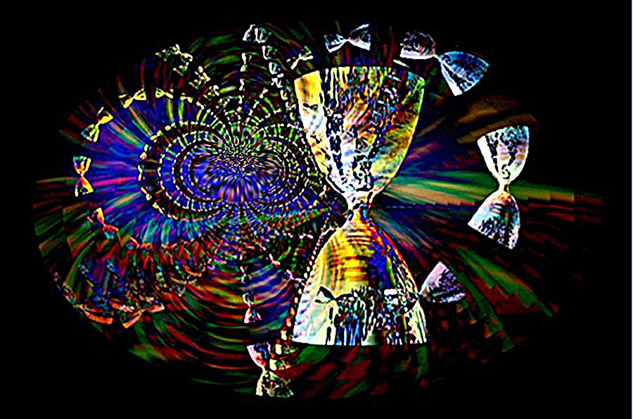 Abstract Digital Art - Chalice of Obsession by Rebecca Phillips