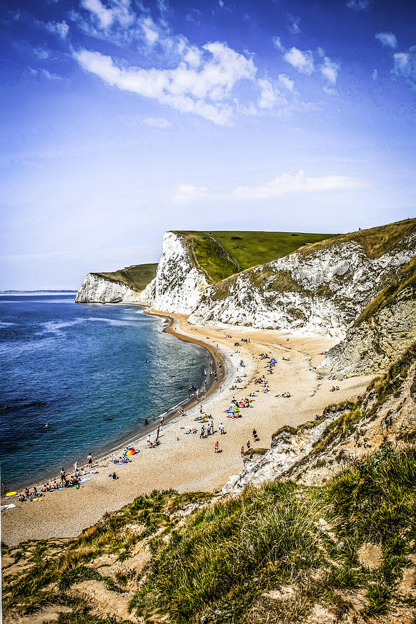 Chalk Cliffs Of Dorset Photograph by Chris Smith