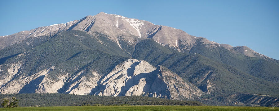 Chalk Cliffs of Mt. Princeton Photograph by Aaron Spong
