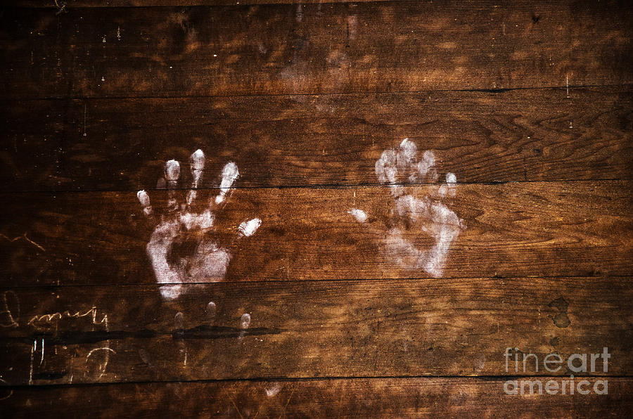 Chalk Hands Photograph by Paul Mashburn