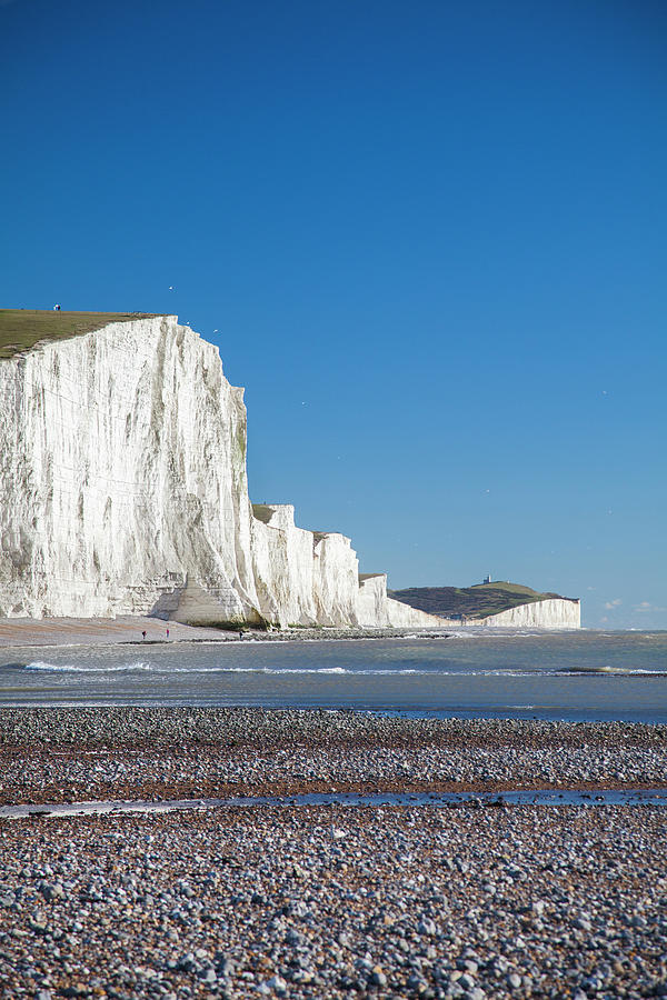 Chalk Sea Cliffs Of The Seven Sisters Photograph by Gareth Mccormack