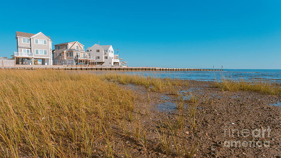 Chalker Beach Cottages Old Saybrook Connecticut Photograph by Edward Fielding