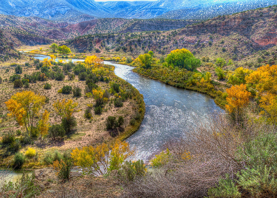 Chama River Overlook Photograph by Alan Toepfer