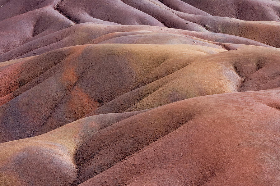 Chamarel Seven Coloured Earths Photograph by Holger Leue