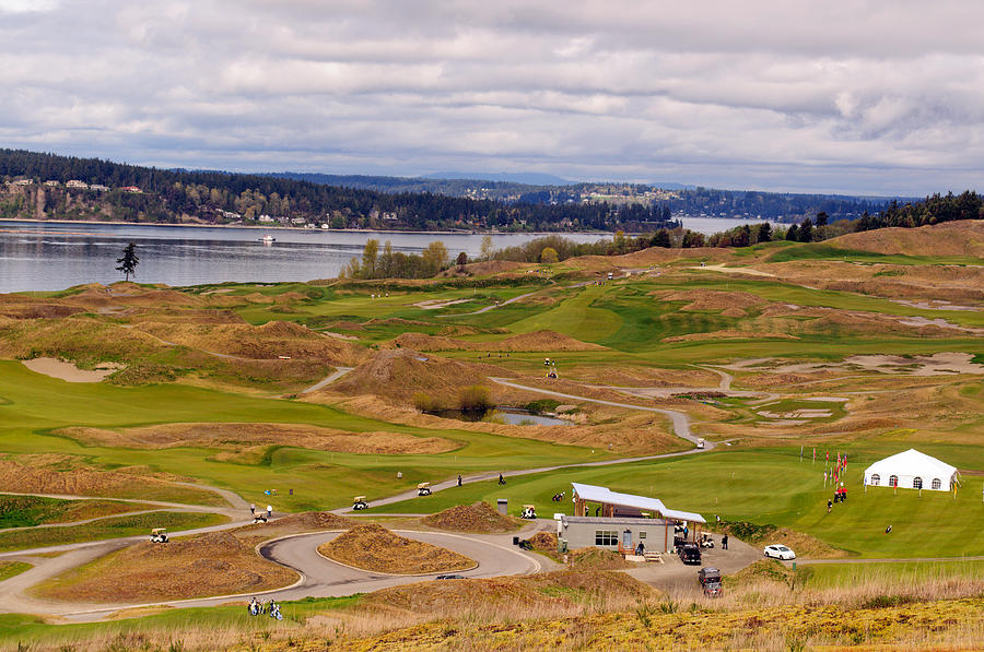 Chambers Bay Golf Course II Photograph by Tikvahs Hope