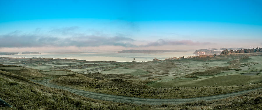 Chambers Bay Panorama Photograph by E Faithe Lester