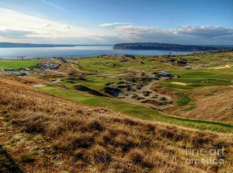 Chambers Bay View 2013  Photograph by Chris Anderson