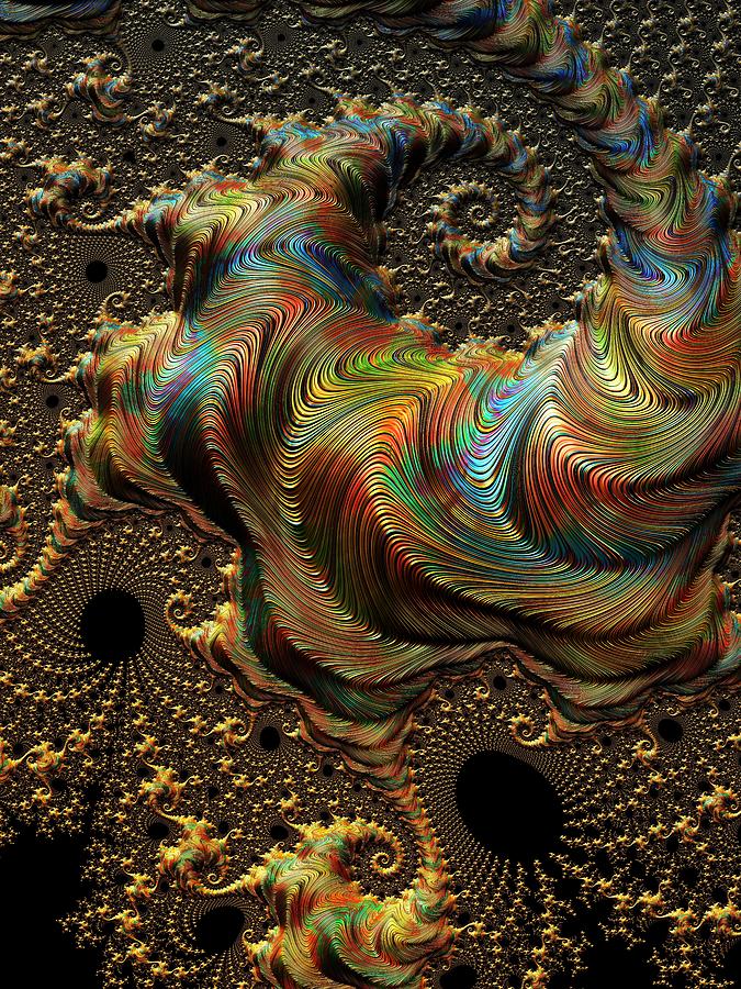 Chameleon Digital Art by Amanda Moore