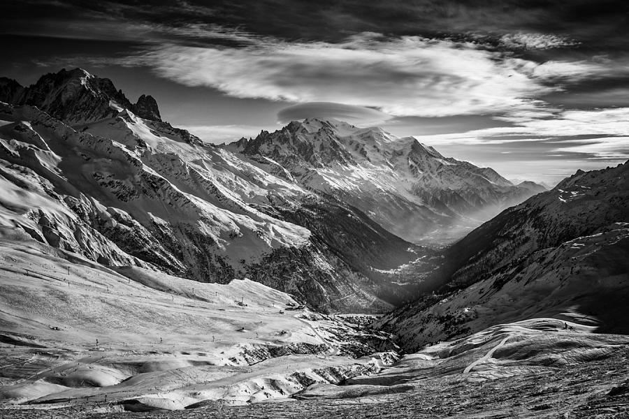 Chamonix Valley Photograph by Darko Ivancevic