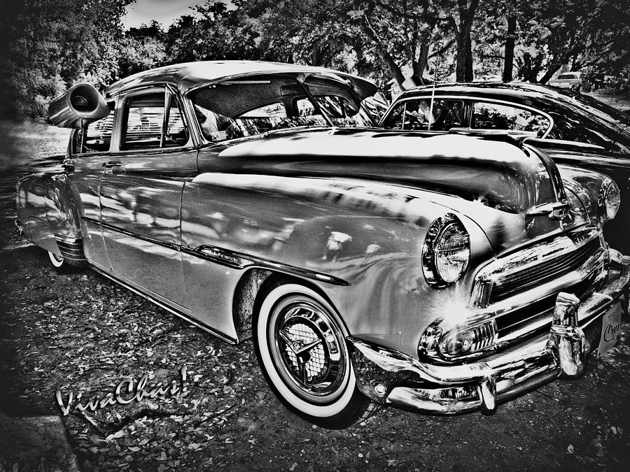 Champagne Chevy Photograph by Chas Sinklier