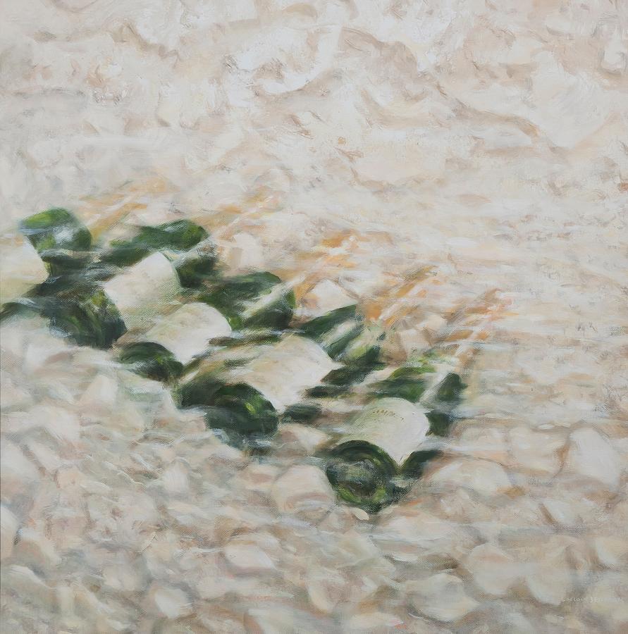 Champagne Cooling Painting by Lincoln Seligman