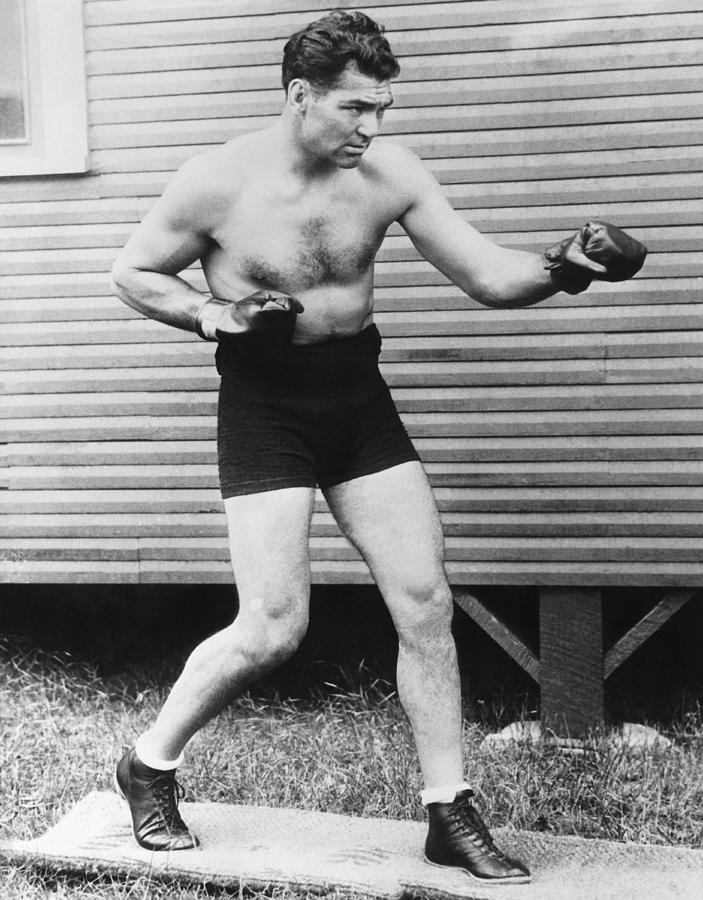 Champion Boxer Jack Dempsey Photograph by Underwood Archives