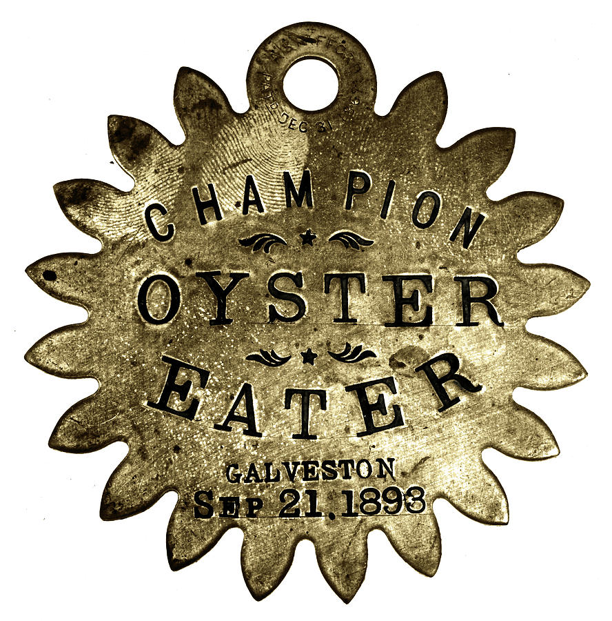 Champion Oyster Eater Painting by Granger