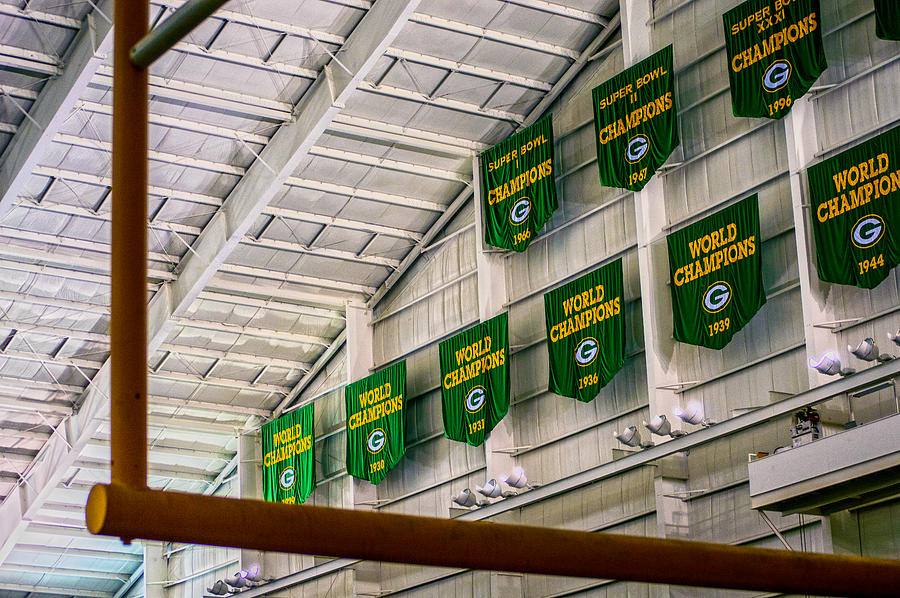 Championship Banners Photograph by James  Meyer