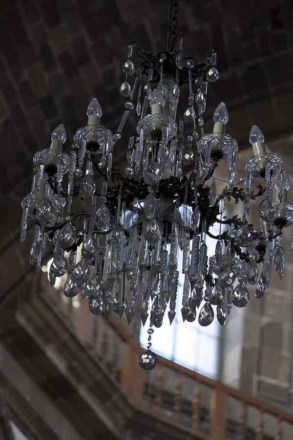 Chandelier 2 Photograph by Cathy Anderson