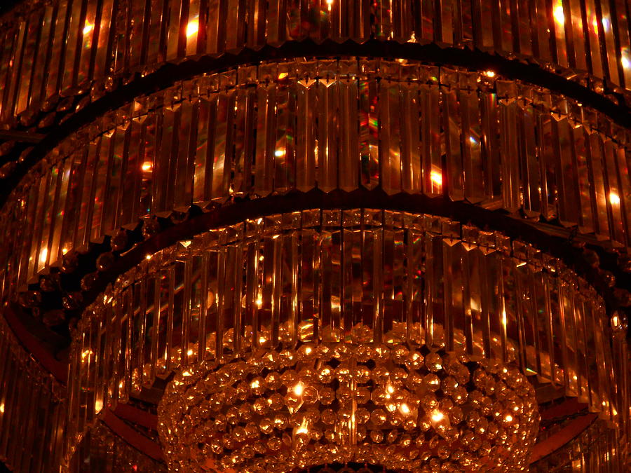 Chandelier Photograph by Beth Vincent