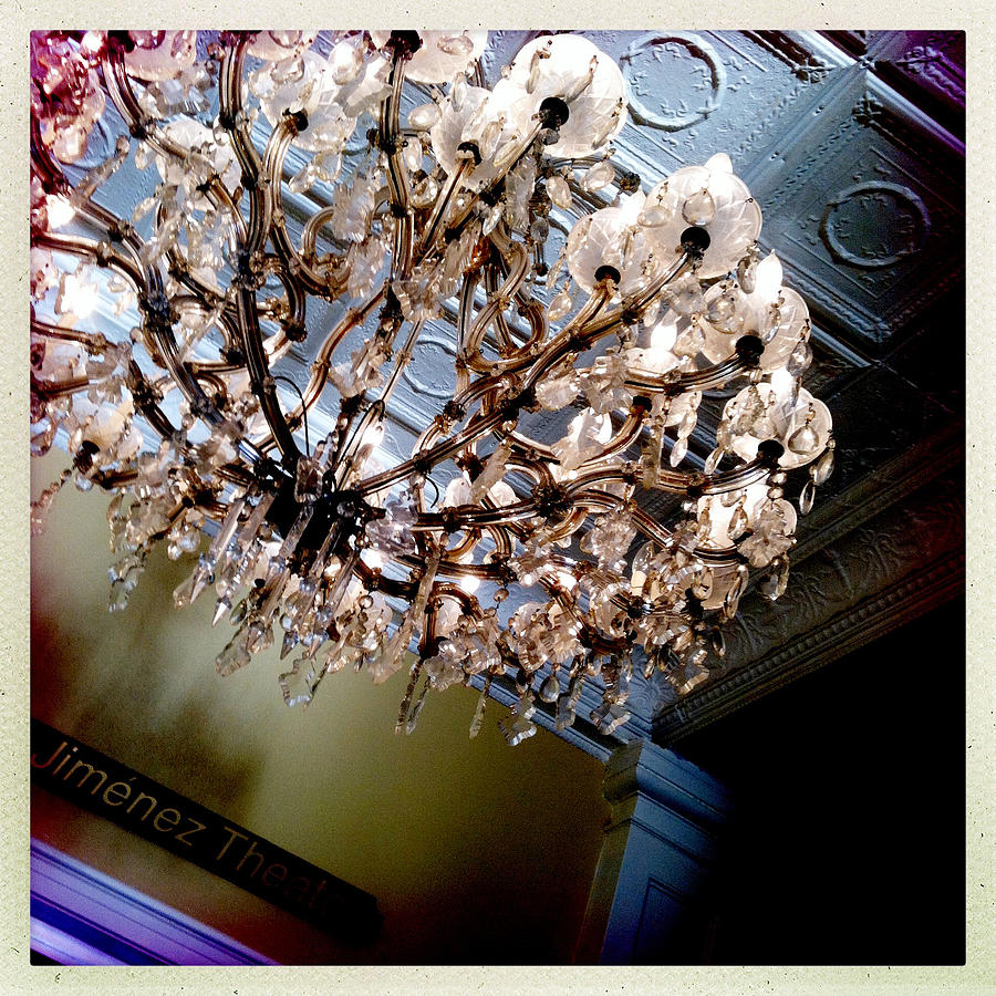 Vintage Photograph - Chandelier by Sherry Ross