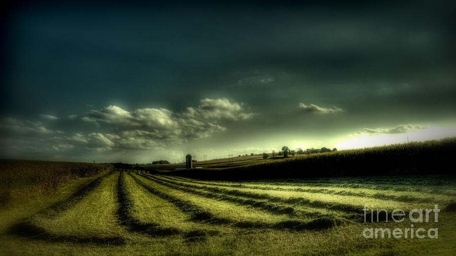 Farm Photograph - Change in The Weather by Eric Geschwindner