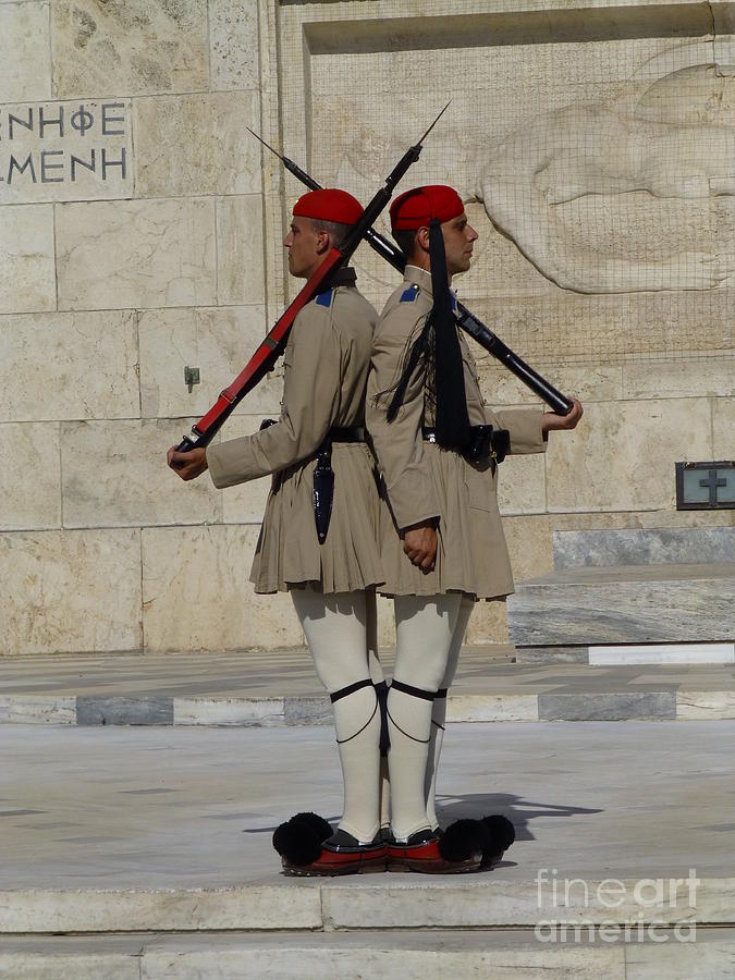 Changing of the Guard II Photograph by Maxine Kamin
