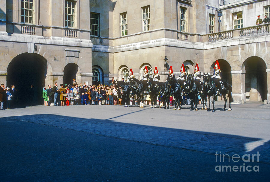 London Photograph - Changing of the Horse Guard  by Bob Phillips