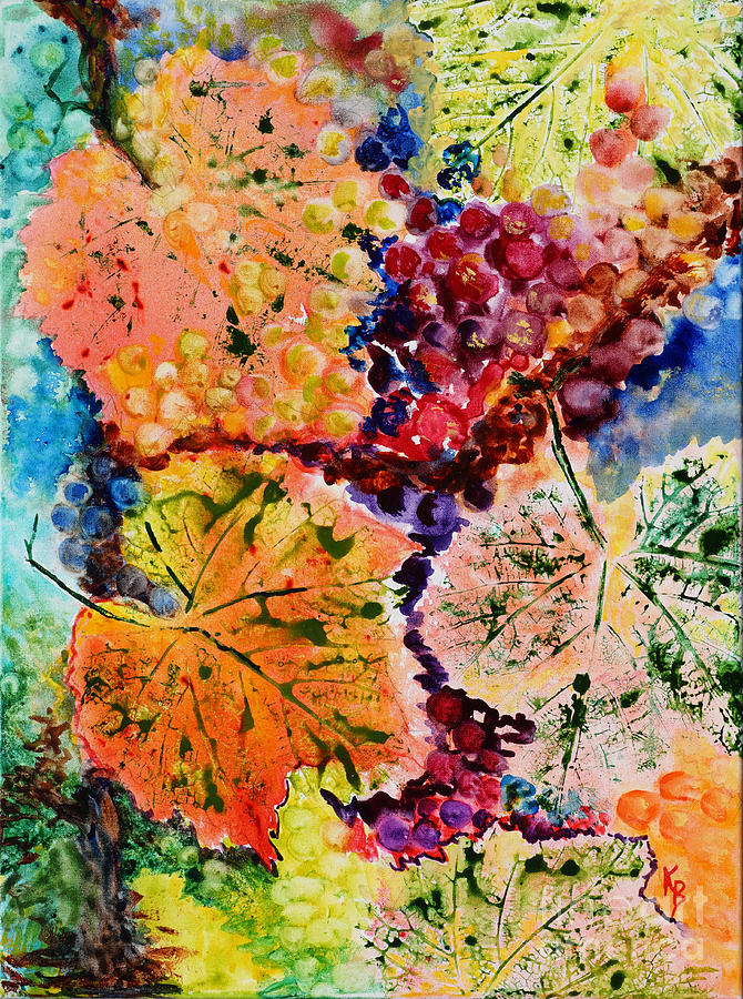 Changing Seasons Painting by Karen Fleschler