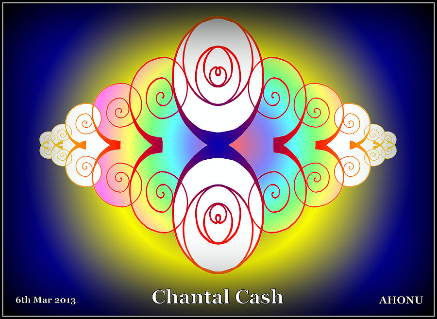 Chantal Cash Painting by AHONU Aingeal Rose