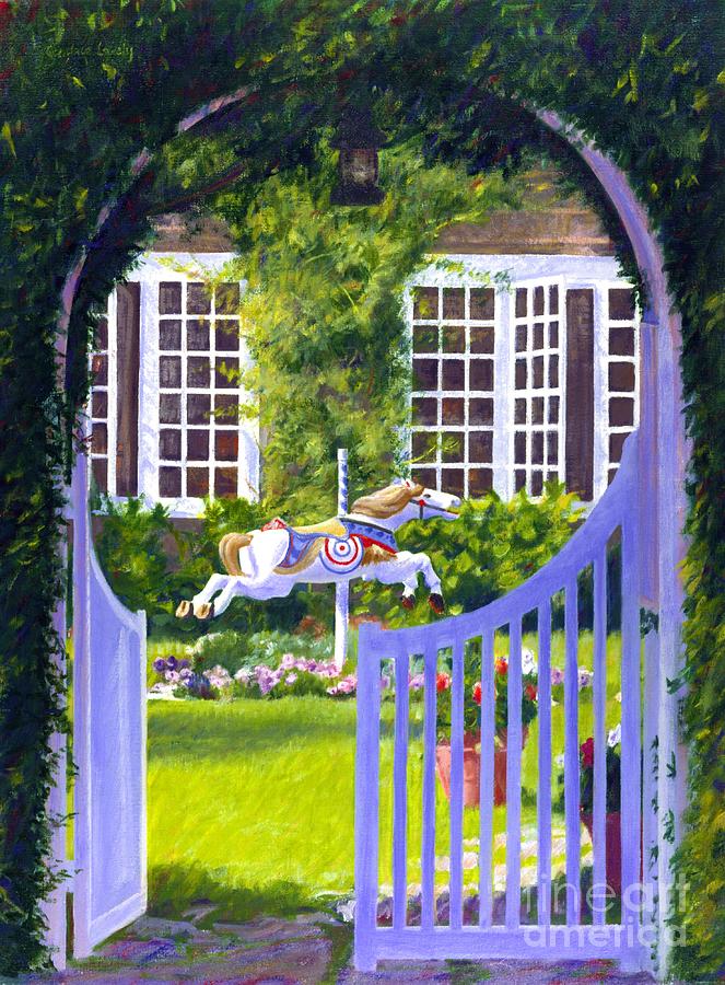 Chanticleer Painting by Candace Lovely