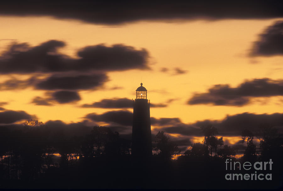 Chantry Island Lighthouse - FS000819 Photograph by Daniel Dempster