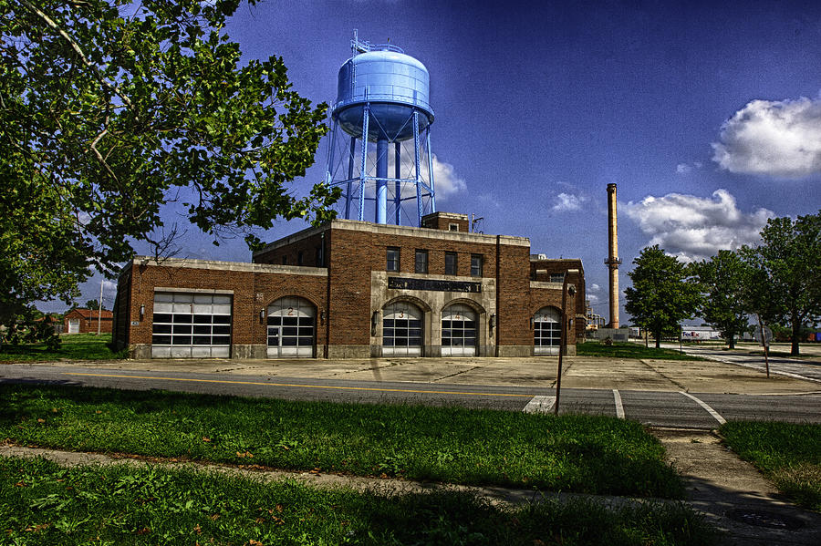 Chanute Afb Fire Station Photograph by Julie Kiefer