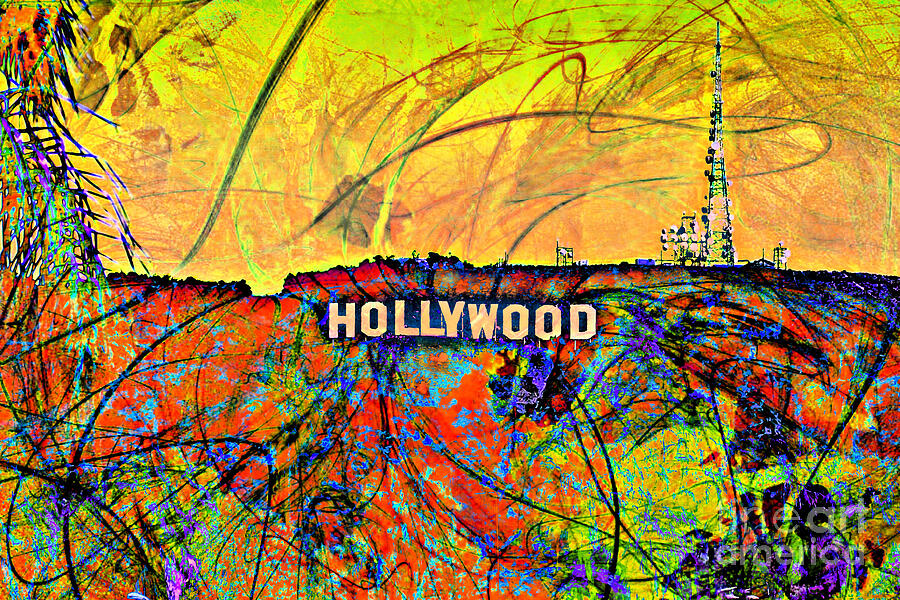 Los Angeles Digital Art - Chaos by Az Jackson