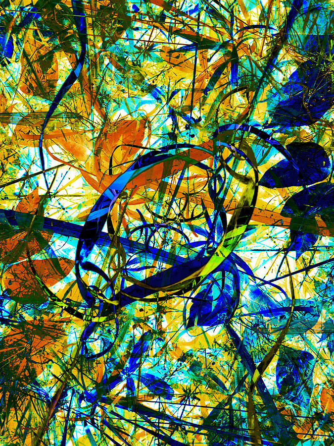 Chaotic Nature 2 Digital Art by Shawna Rowe