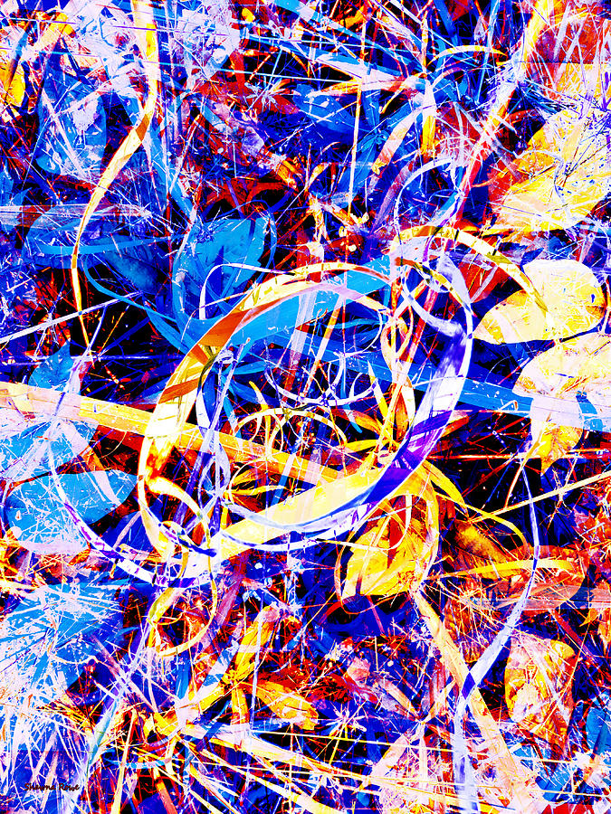 Chaotic Nature Digital Art by Shawna Rowe