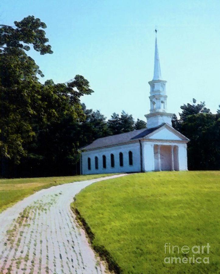 Chapel at the Wayside Inn Photograph by Desiree Paquette - Fine Art America